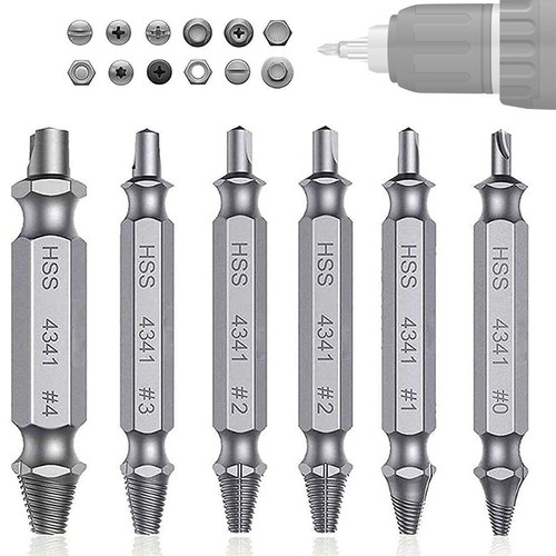 Schraubenausdreher set - 6x,