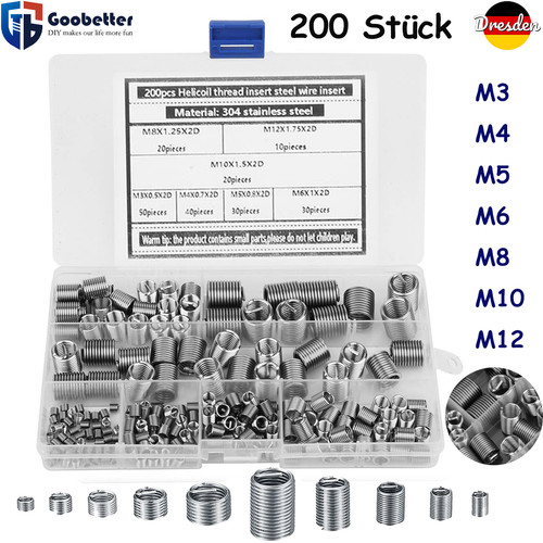 200tlg metrisch gewinde - 200tlg,