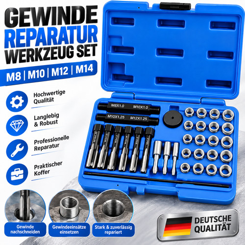 Glühkerzen gewinde reparatur - glühkerzen,