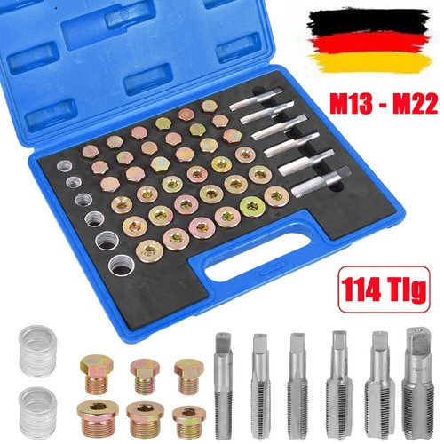 114tlg gewindereparatur set - 114tlg,